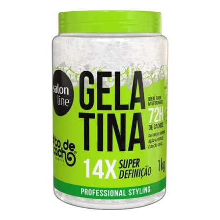 Foto de Gelatina #todecacho Super Definição Salon Line 1 Kg
