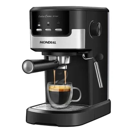 Foto de Cafeteira Espresso Mondial Dolce Crema 1200w C-21-e-cnp Preto