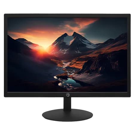 Foto de Monitor LED 19 Brazil PC BPC-19WE02-B 1440x900 com 60Hz e 5ms Furação Vesa HDMI e VGA cor Preto