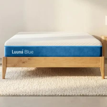 Foto de Colchão Casal Luuna Blue, Espuma 20 cm com Bloqueio de Movimento, 10 Anos de Garantia