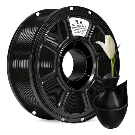 Foto de Filamento Pla 1,75mm 1kg Para Impressora 3d Branco Ou Preto
