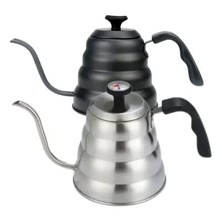 Foto de Chaleira Bico De Ganso Fino Barista Cafe C/ Termôtro 1.2 L
